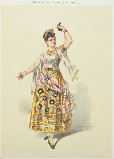 Galli Marie in the Role of Carmen in 